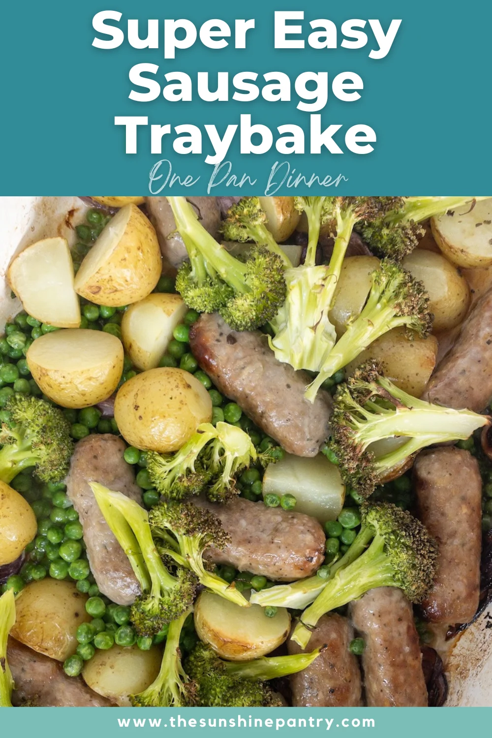 Super Easy Sausage Traybake