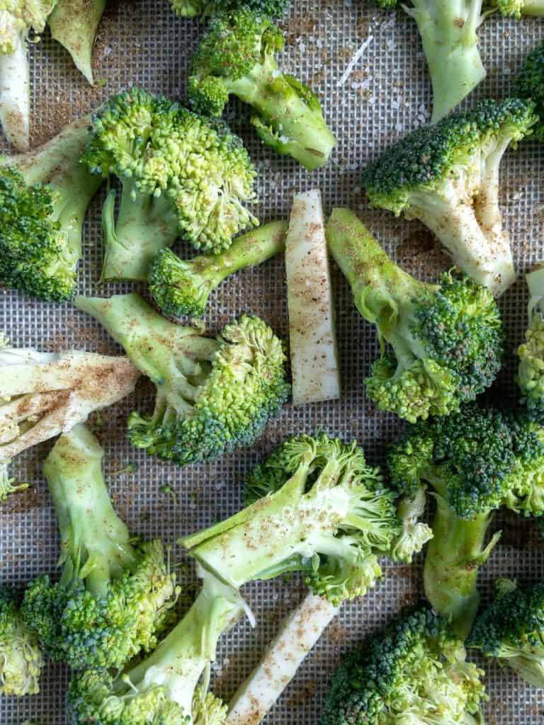 Chopped broccoli