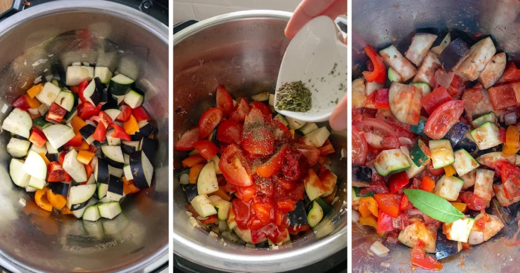 How to make instant pot ratatouille