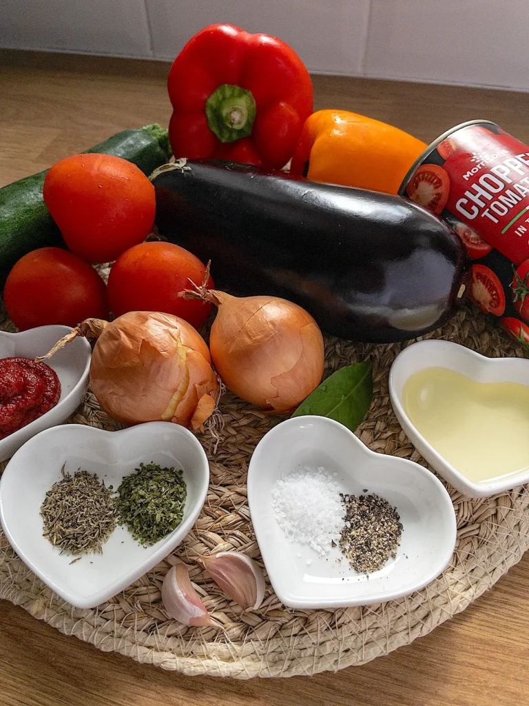 Instant Pot Ratatouille Ingredients