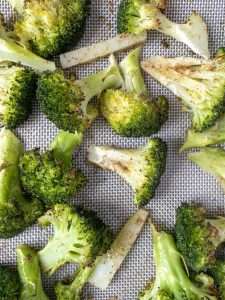 Burnt Broccoli with ground coriander