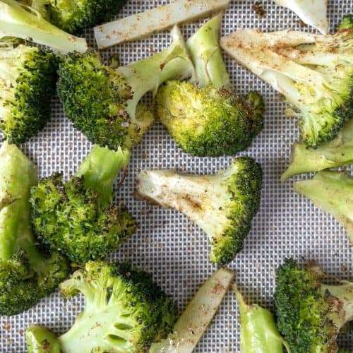 Burnt Broccoli with ground coriander