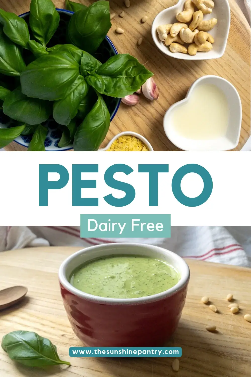 Dairy Free Pesto Pin