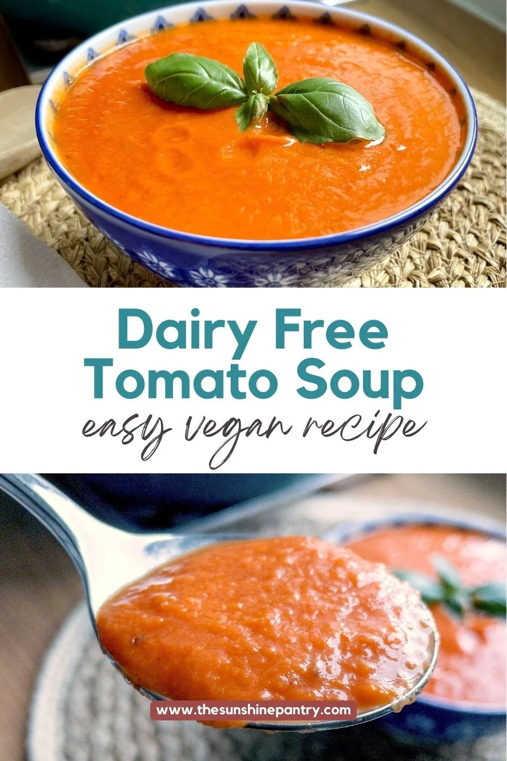 Dairy Free Tomato soup pin copy